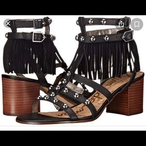 Sam Edelman Shaelynn heeled leather sandals